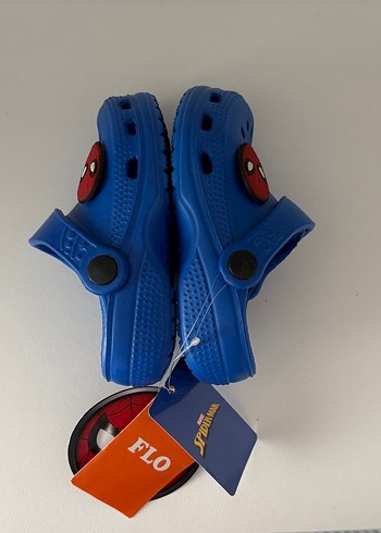 Çocuk Mavi Spiderman Kaydırmaz Sandalet - Görsel 3