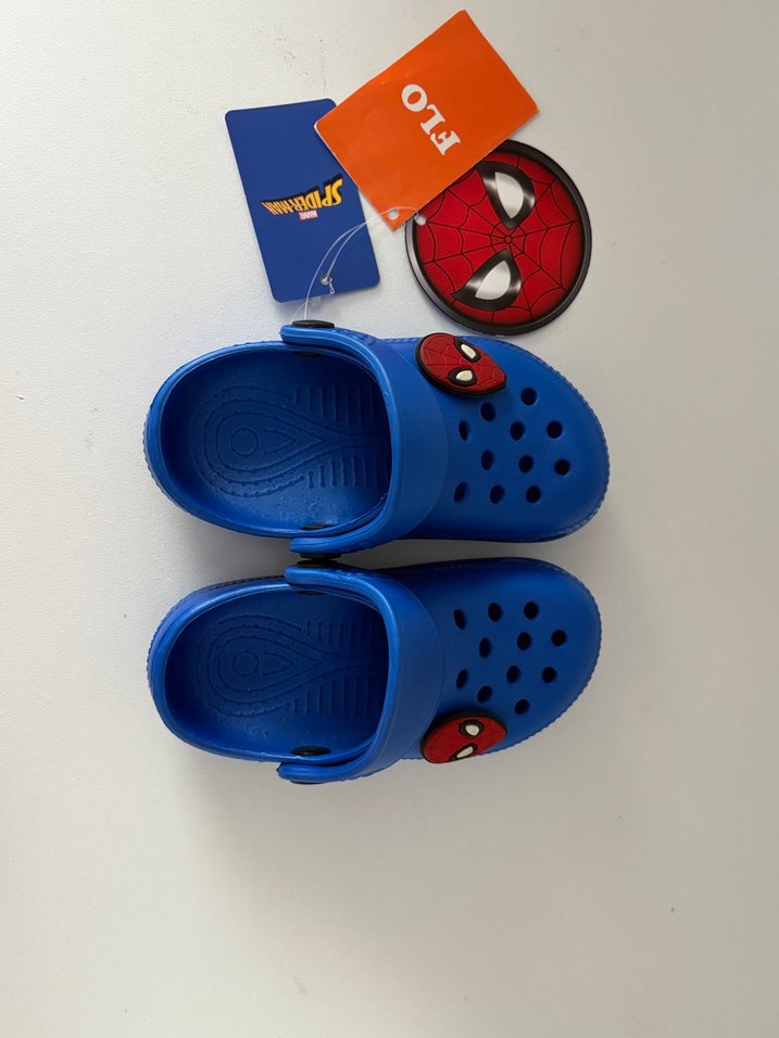 Çocuk Mavi Spiderman Kaydırmaz Sandalet - Görsel 5