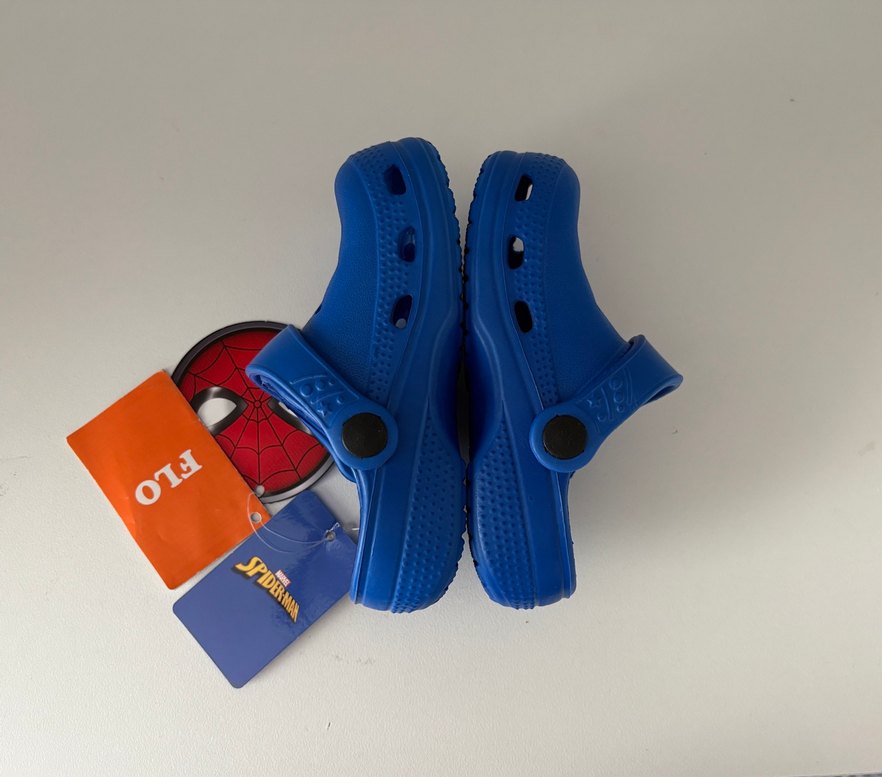 Çocuk Mavi Spiderman Kaydırmaz Sandalet - Görsel 4