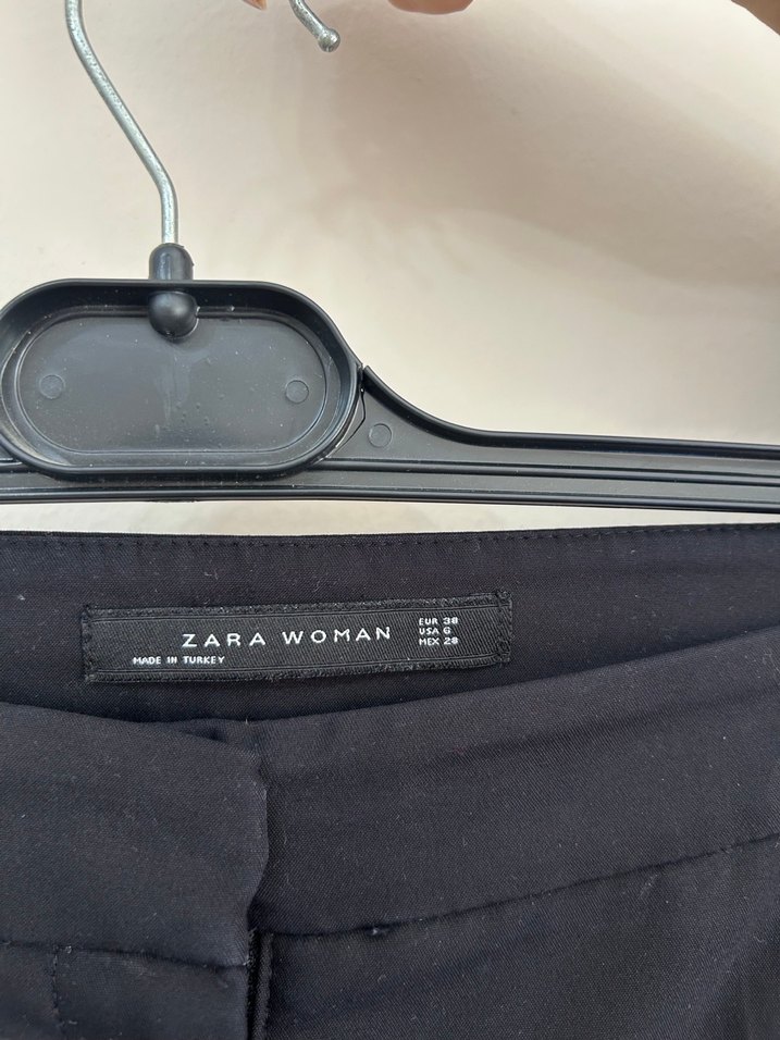 Siyah Kadın Kumaş Pantolon - Ofis Şıklığı - Görsel 2