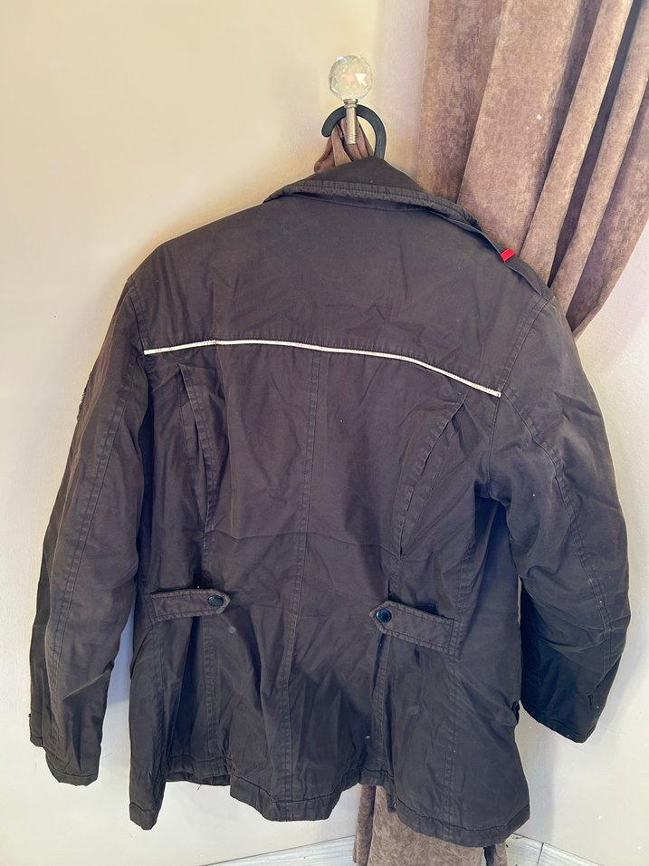 Kahverengi Kemerli Biker Mont - Görsel 2