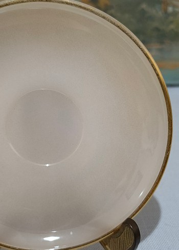 Opal  Altın Varaklı Mokka Fincan Tabağı - Görsel 5