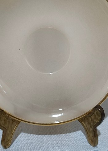 Opal  Altın Varaklı Mokka Fincan Tabağı - Görsel 3