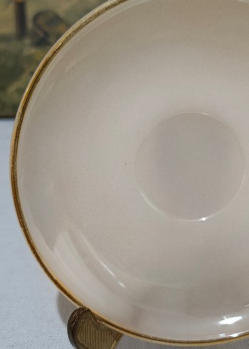 Opal  Altın Varaklı Mokka Fincan Tabağı - Görsel 2