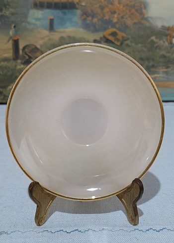 Opal  Altın Varaklı Mokka Fincan Tabağı - Görsel 6