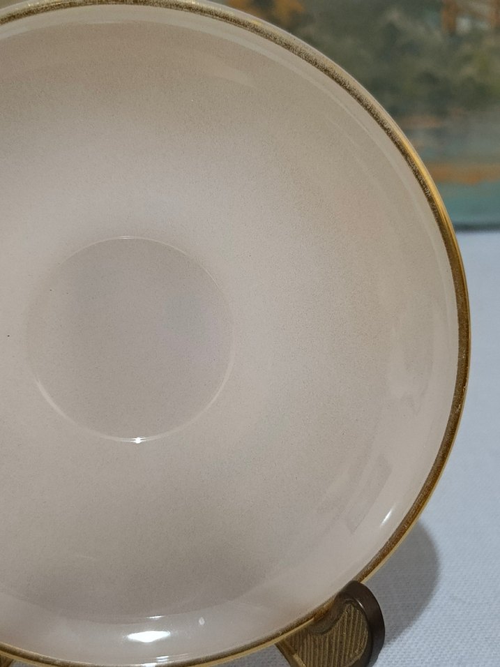 Opal  Altın Varaklı Mokka Fincan Tabağı - Görsel 5