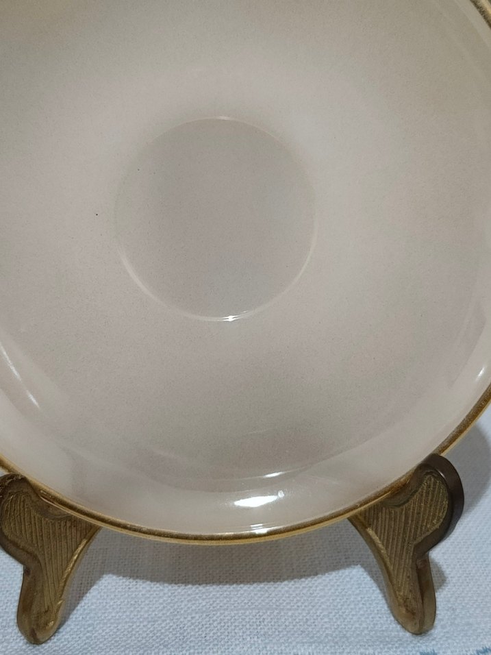 Opal  Altın Varaklı Mokka Fincan Tabağı - Görsel 3