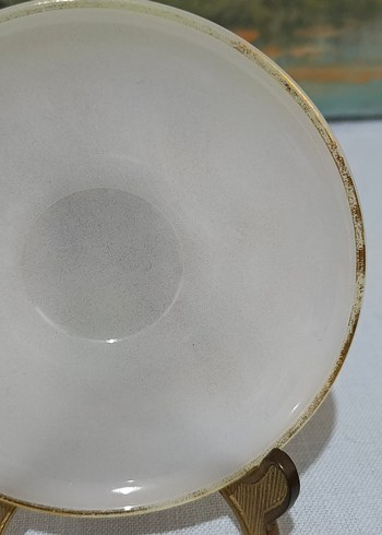 Opal  Altın Varaklı Mokka Fincan Tabağı - Görsel 4