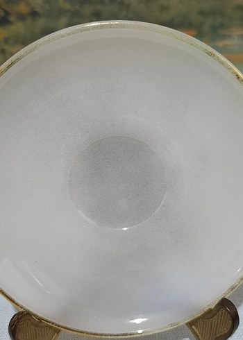 Opal  Altın Varaklı Mokka Fincan Tabağı - Görsel 3