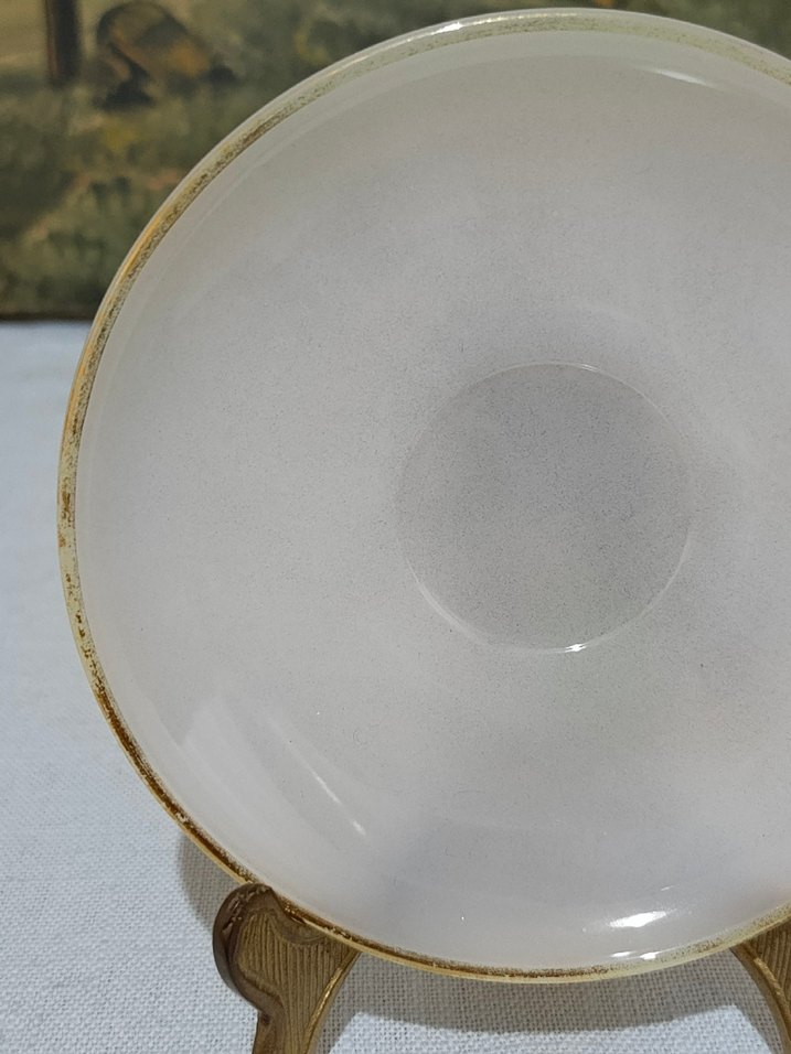 Opal  Altın Varaklı Mokka Fincan Tabağı - Görsel 2