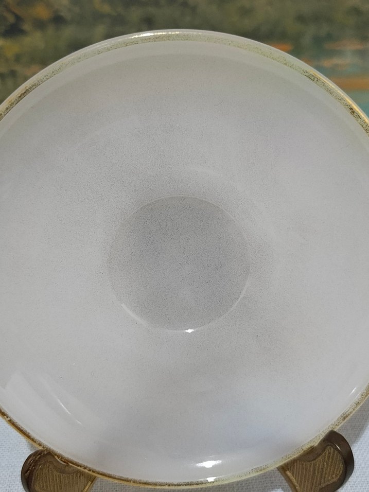 Opal  Altın Varaklı Mokka Fincan Tabağı - Görsel 3