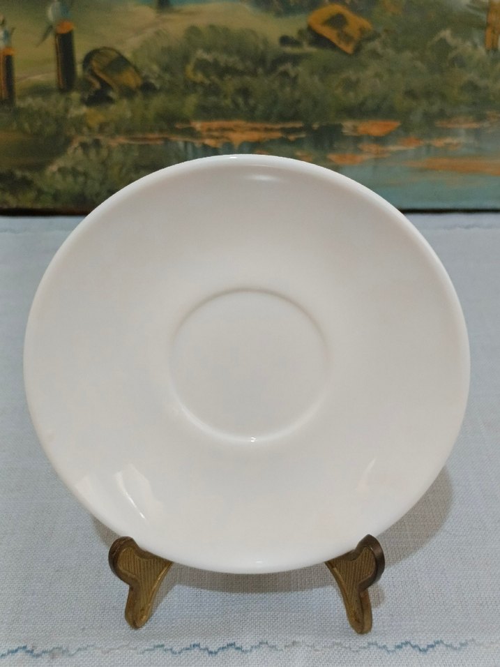 Opal  Beyaz Double Kahve Fincan Tabağı - Görsel 5