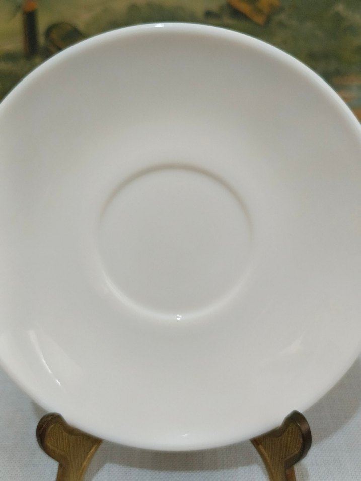 Opal  Beyaz Double Kahve Fincan Tabağı - Görsel 4