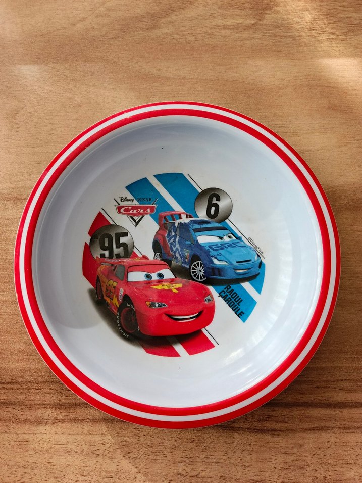 Şimşek McQueen Çocuk Tabak - Görsel 3