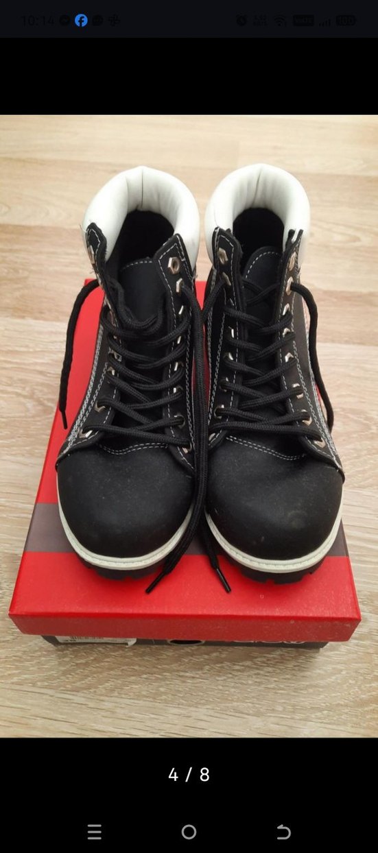 Siyah Bağcıklı Kauçuk Bot - Görsel 5