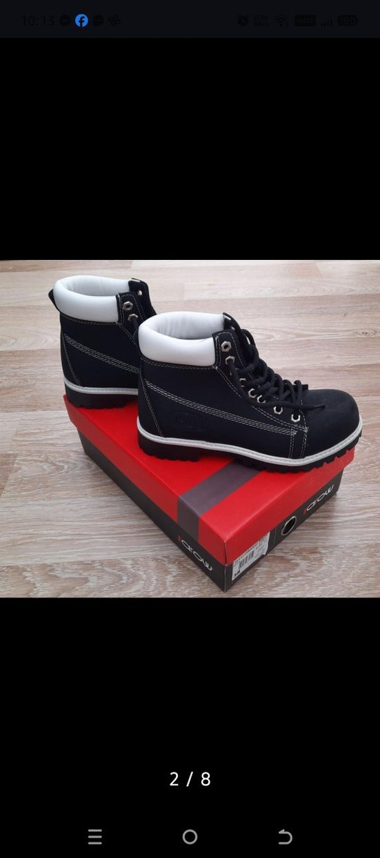 Siyah Bağcıklı Kauçuk Bot - Görsel 3