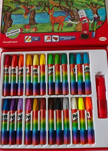 Pritt 24 Renk Pastel Boya Seti - Görsel 4