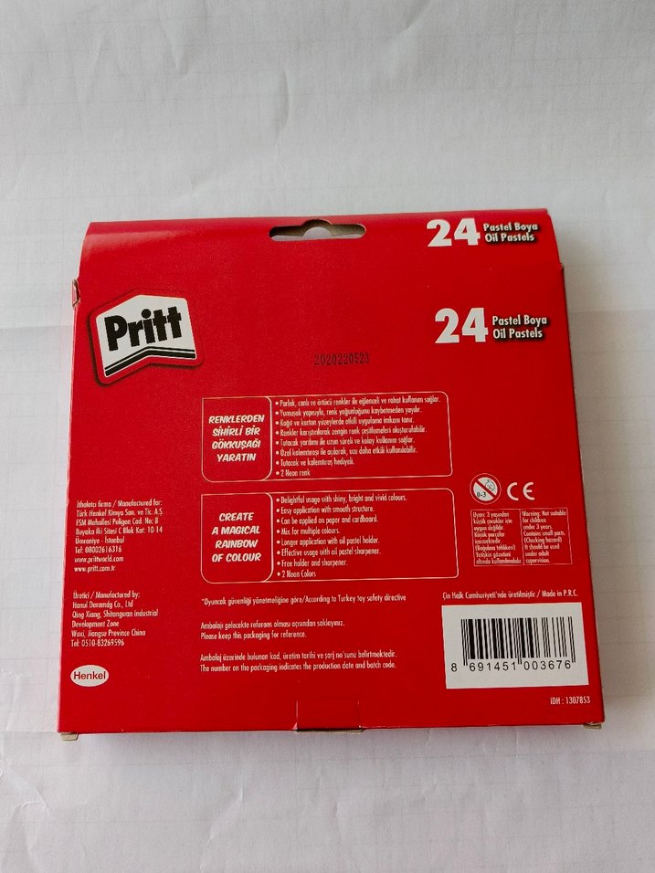 Pritt 24 Renk Pastel Boya Seti - Görsel 2