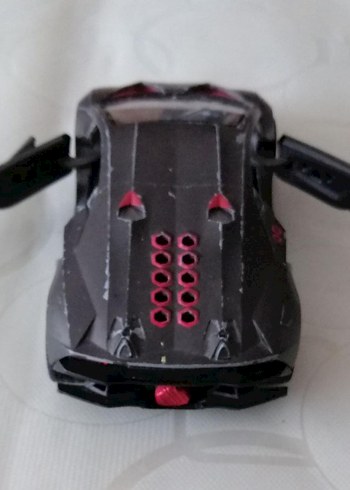 Siyah Lamborghini Spor Araba - Görsel 5