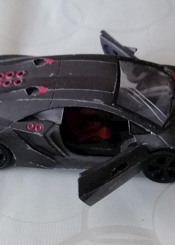 Siyah Lamborghini Spor Araba - Görsel 4