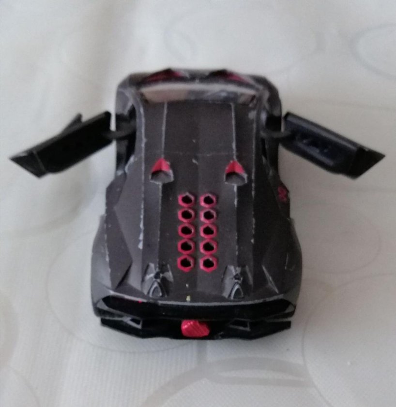 Siyah Lamborghini Spor Araba - Görsel 5