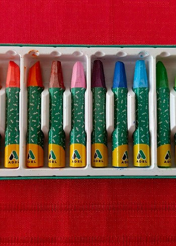 Adel 12 Renk Pastel Boya - Görsel 5