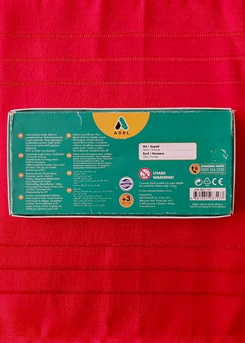 Adel 12 Renk Pastel Boya - Görsel 3