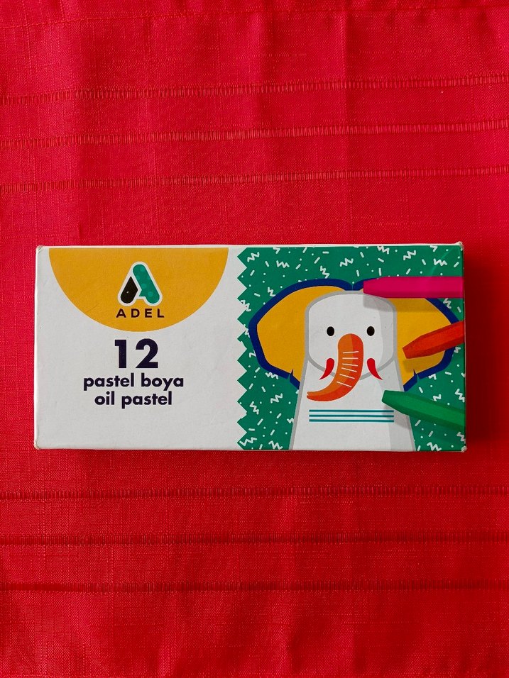 Adel 12 Renk Pastel Boya - Görsel 2