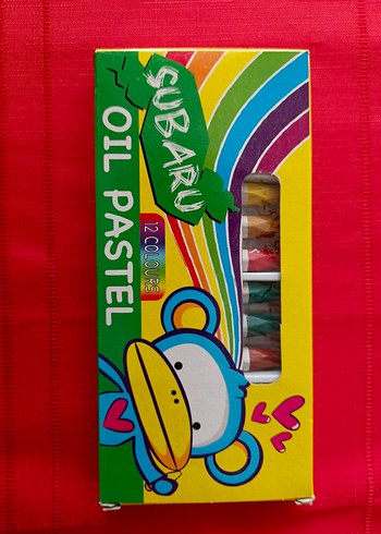 SUBARU 12 Renk Yağlı Pastel Boya Seti - Görsel 5