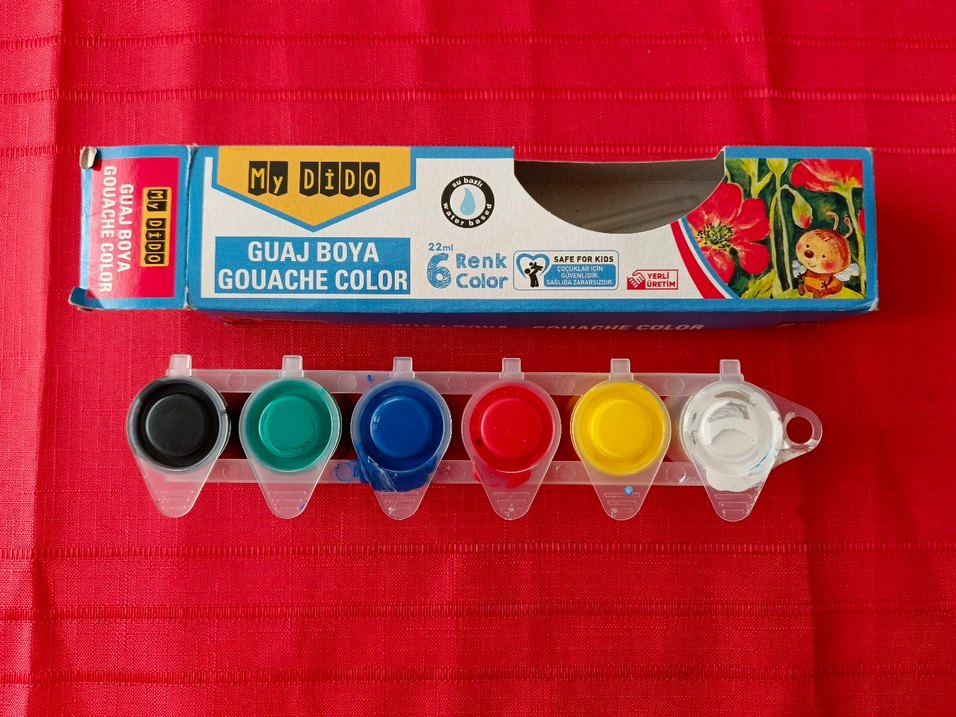 Dido 6 Renk Parlak Parmak Boyası - Görsel 3