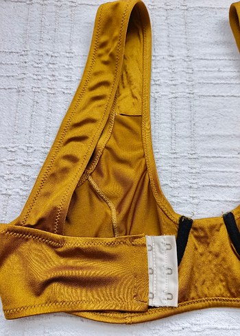 Bakır Parlak Street Wear Sporcu Sütyeni - Görsel 5