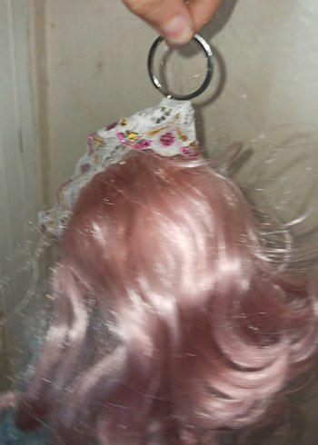 Mavi renkli parlak elbiseli bebek - Görsel 4