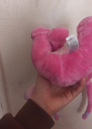 Pembe Renkli Peluş Oyuncak - Görsel 5