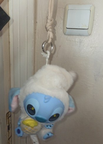 Disney Stitch Peluş Oyuncak Mavi - Görsel 5