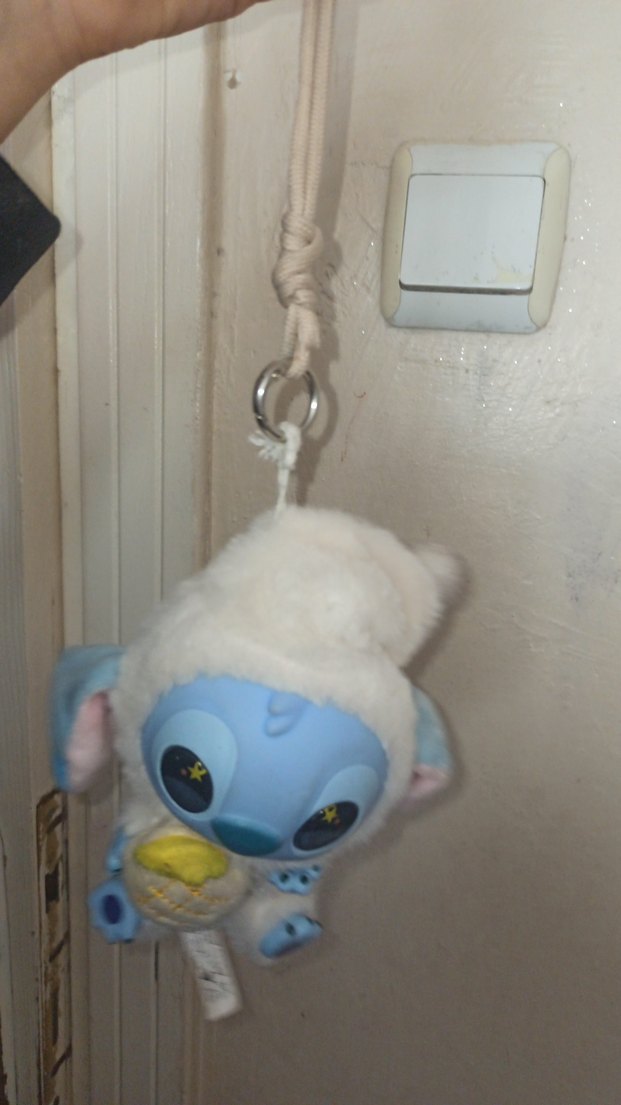 Disney Stitch Peluş Oyuncak Mavi - Görsel 5