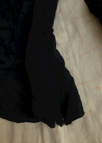 siyah v yaka bluz - Görsel 2