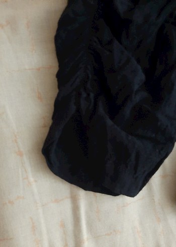 siyah v yaka bluz - Görsel 4