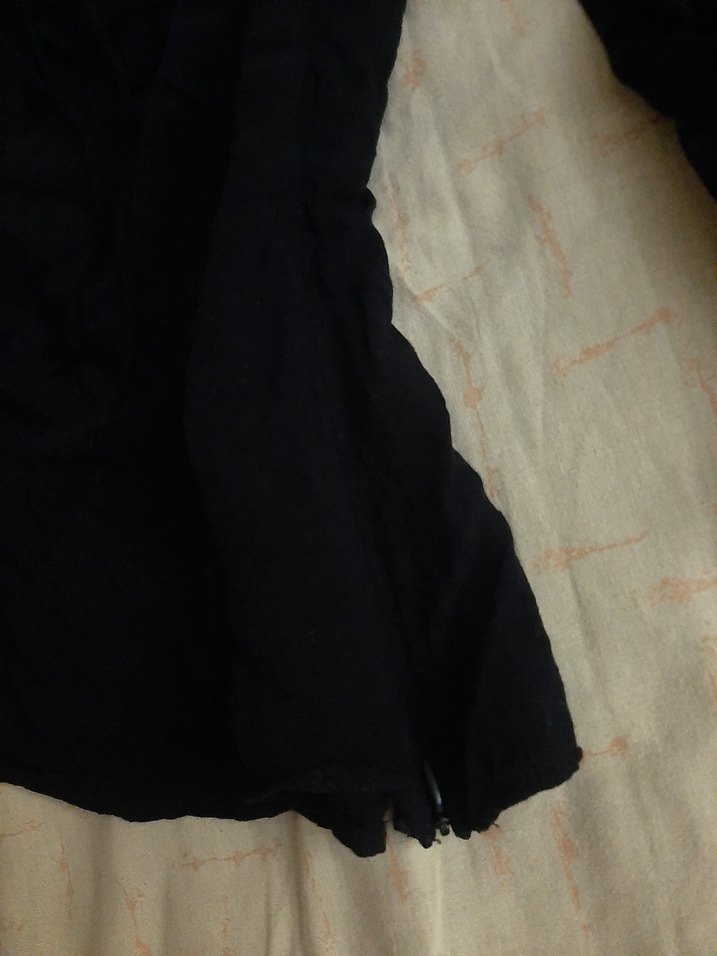 siyah v yaka bluz - Görsel 2