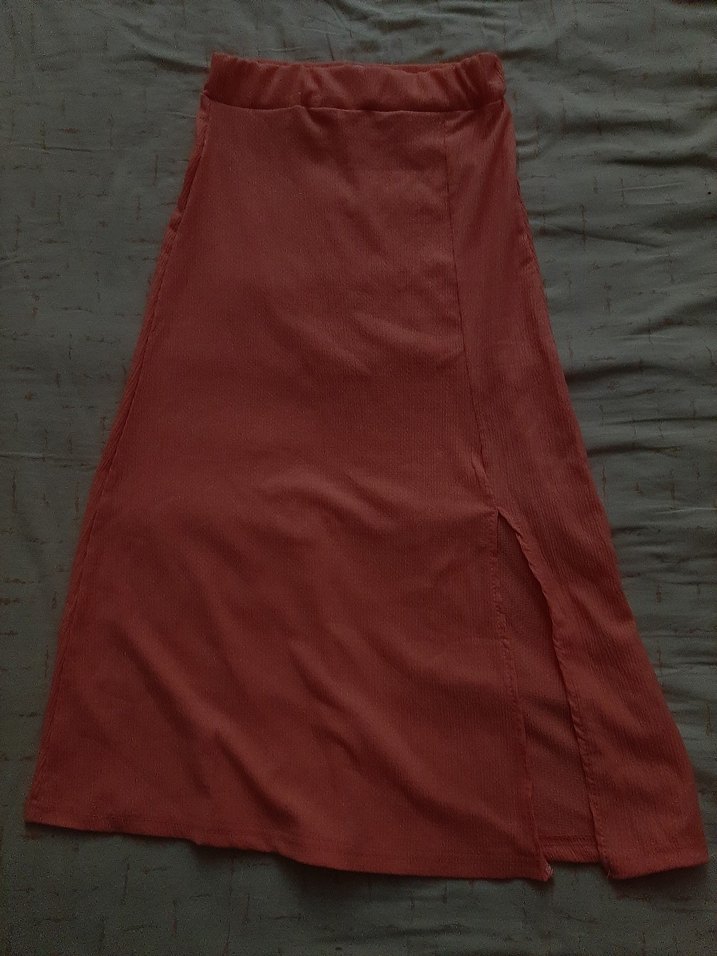 pembe bluz etek takım - Görsel 3