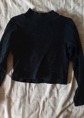 siyah triko kazak - Görsel 2