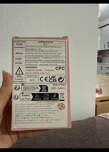 Pastel Pembe Çiçekli LEGO Seti - Görsel 2