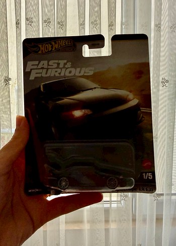 Siyah Hot Wheels Hızlı ve Öfkeli Oyuncak Araba