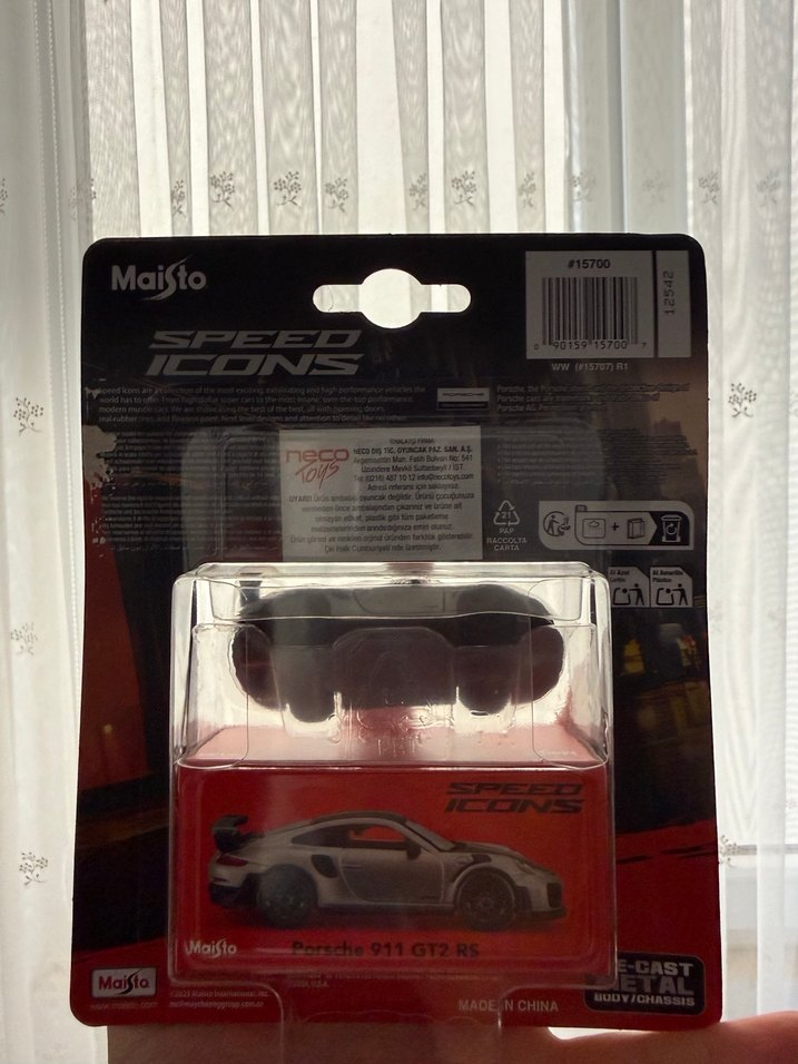 Maisto Porsche 911 GT2 RS Oyuncak Araba - Görsel 2