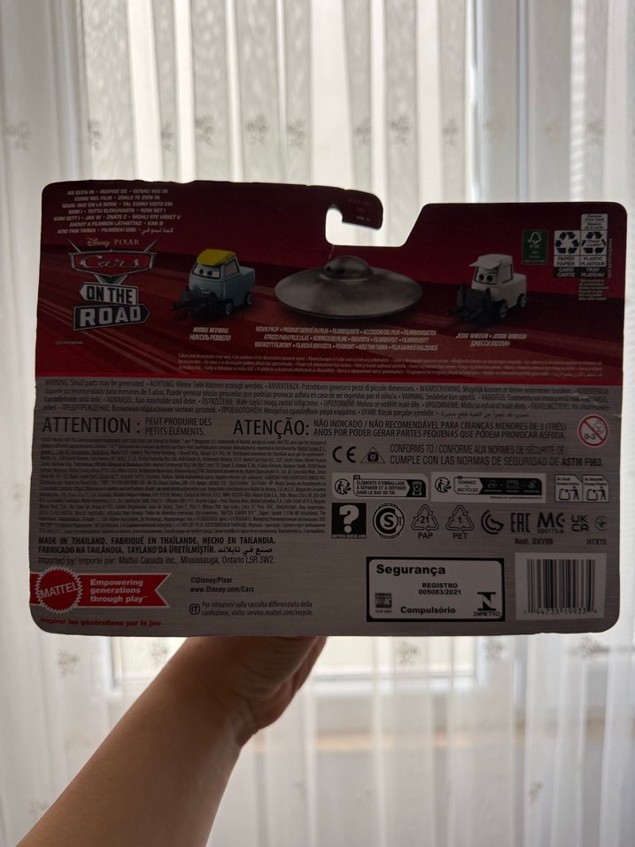 Turkuaz Disney Cars Oyuncak Araba Seti - Görsel 2