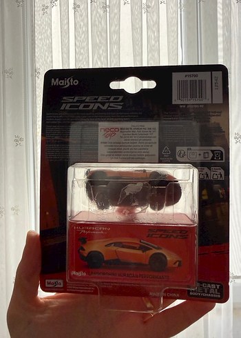 Maisto Turuncu Lamborghini Huracan Model Araba - Görsel 2