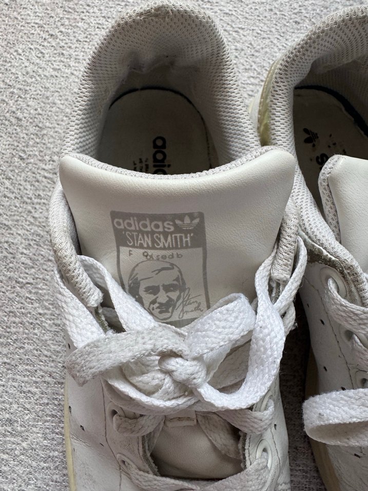 Beyaz Adidas Stan Smith Spor Ayakkabı - Görsel 2