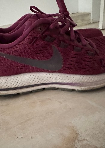 Mor Bağcıklı Kadın Spor Ayakkabı - Görsel 2