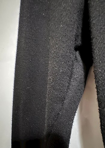 Kadın Siyah Yüksek Yaka İnce Triko - Görsel 3