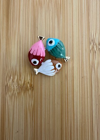 Hayvan Figürlü Broşlar (1 Adet) - Görsel 5