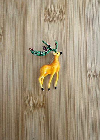 Hayvan Figürlü Broşlar (1 Adet) - Görsel 3